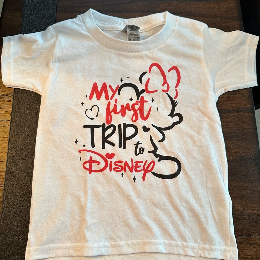 My First Trip to Disney Minnie Shirt